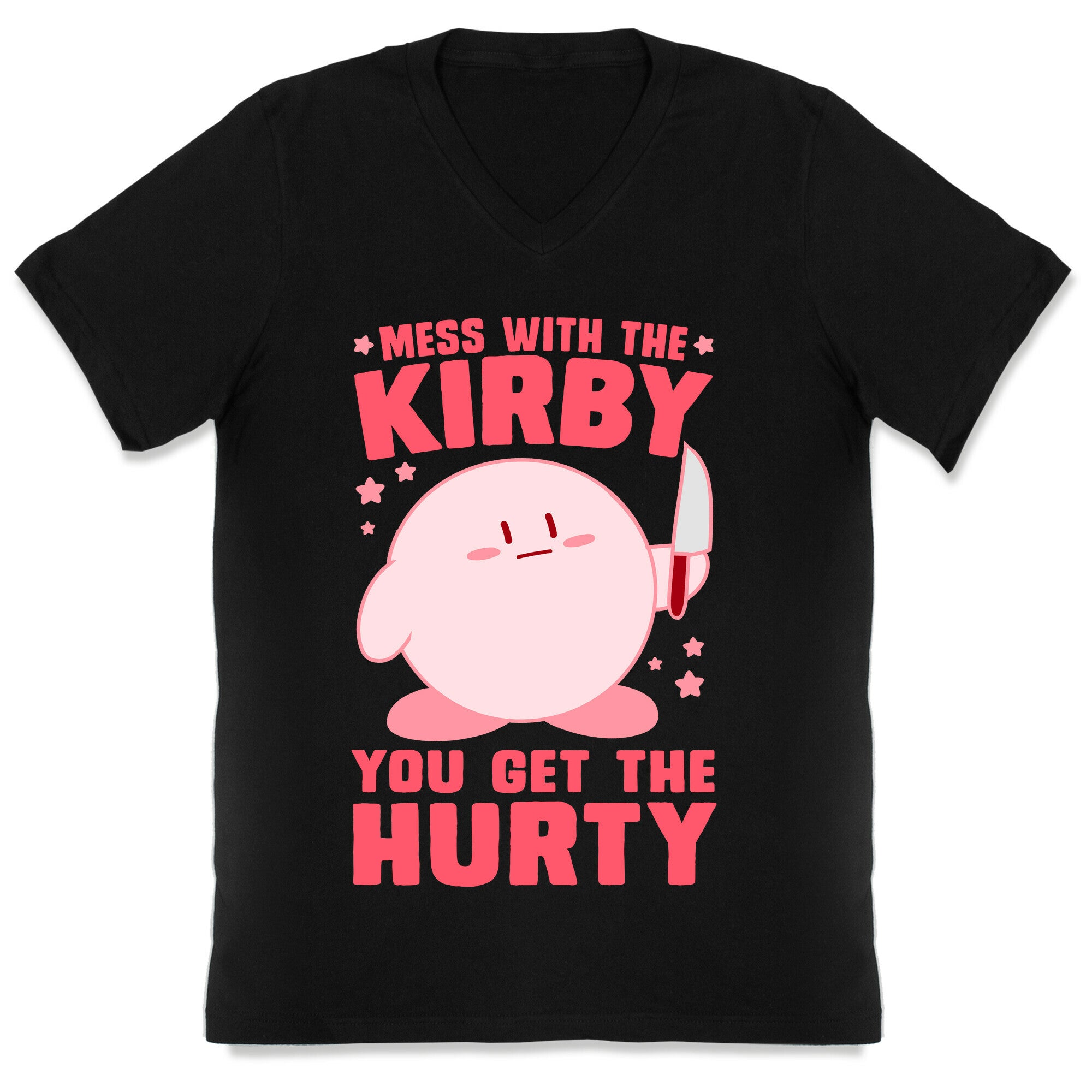Mess With The Kirby, You Get The Hurty V-Neck